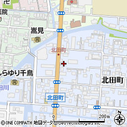 島根中央信用金庫松江北支店周辺の地図