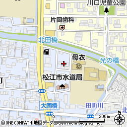 島根県松江市北田町263周辺の地図