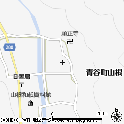 鳥取県鳥取市青谷町山根626周辺の地図