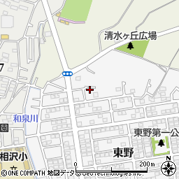 神奈川県横浜市瀬谷区東野105-5周辺の地図
