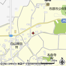 千葉県市原市福増661周辺の地図