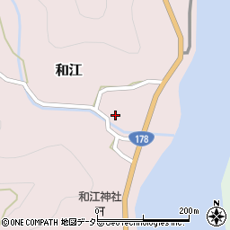 京都府舞鶴市和江540周辺の地図