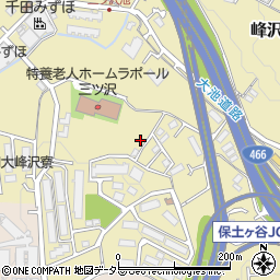 神奈川県横浜市保土ケ谷区峰沢町323周辺の地図