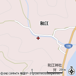 京都府舞鶴市和江213周辺の地図