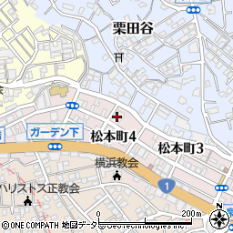 グランイーグル横浜反町周辺の地図
