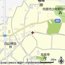 千葉県市原市福増661-6周辺の地図