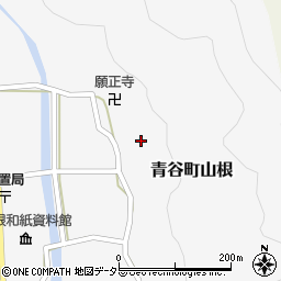 鳥取県鳥取市青谷町山根584周辺の地図