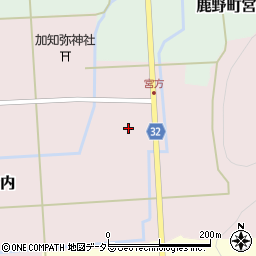 鳥取県鳥取市鹿野町寺内125-1周辺の地図