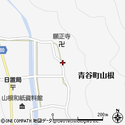 鳥取県鳥取市青谷町山根647周辺の地図