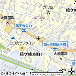 〒241-0021 神奈川県横浜市旭区鶴ケ峰本町の地図