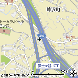神奈川県横浜市保土ケ谷区峰沢町399周辺の地図