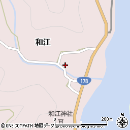 京都府舞鶴市和江538周辺の地図