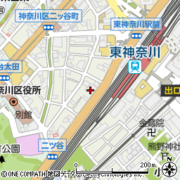 日本民主青年同盟神奈川県委員会周辺の地図