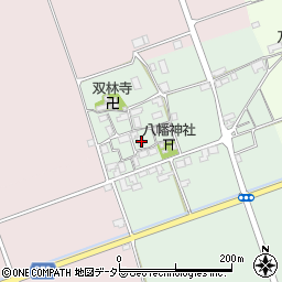 滋賀県長浜市高月町西物部412周辺の地図