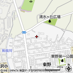 神奈川県横浜市瀬谷区東野105-9周辺の地図