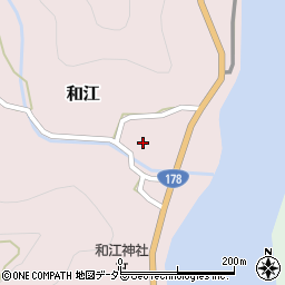 京都府舞鶴市和江543周辺の地図