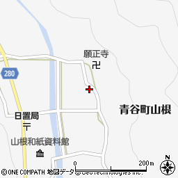 鳥取県鳥取市青谷町山根623周辺の地図