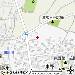 神奈川県横浜市瀬谷区東野105-8周辺の地図