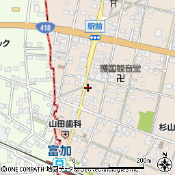 岐阜県加茂郡富加町羽生1468-4周辺の地図