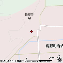 鳥取県鳥取市鹿野町寺内221周辺の地図