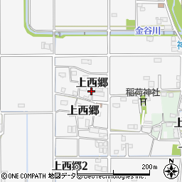 岐阜県岐阜市上西郷周辺の地図