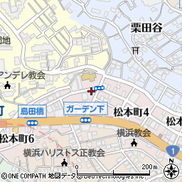 横浜　シュタイナー保育園周辺の地図
