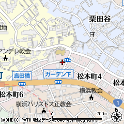 横浜　シュタイナー保育園周辺の地図