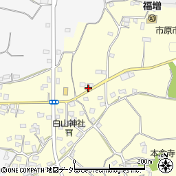 千葉県市原市福増682-1周辺の地図