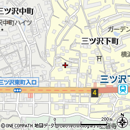 神奈川県横浜市神奈川区三ツ沢下町9周辺の地図