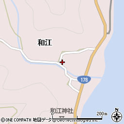 京都府舞鶴市和江536周辺の地図