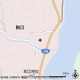 京都府舞鶴市和江545周辺の地図