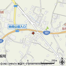松葉周辺の地図