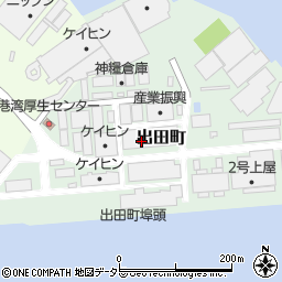 株式会社上組　横浜支店出田町埠頭バナナ荷捌事務所周辺の地図