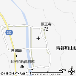 鳥取県鳥取市青谷町山根629周辺の地図