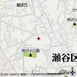 神奈川県横浜市瀬谷区相沢4丁目35周辺の地図