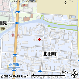 島根県松江市北田町71-3周辺の地図