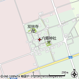滋賀県長浜市高月町西物部416周辺の地図