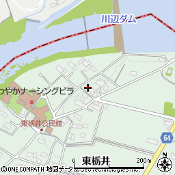 岐阜県美濃加茂市下米田町東栃井133周辺の地図