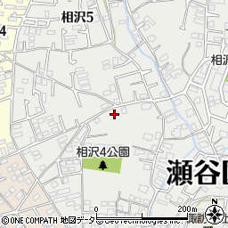 神奈川県横浜市瀬谷区相沢4丁目36周辺の地図