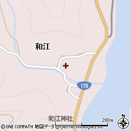 京都府舞鶴市和江537周辺の地図