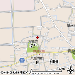 窪田造園周辺の地図