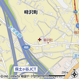 神奈川県横浜市保土ケ谷区峰沢町162周辺の地図