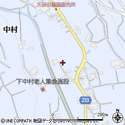 長野県飯田市中村2100周辺の地図