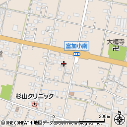 岐阜県加茂郡富加町羽生1490-11周辺の地図
