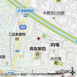 鳥取県鳥取市的場158周辺の地図