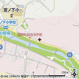 鳥取県鳥取市国府町町屋542周辺の地図