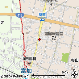 岐阜県加茂郡富加町羽生1468-2周辺の地図