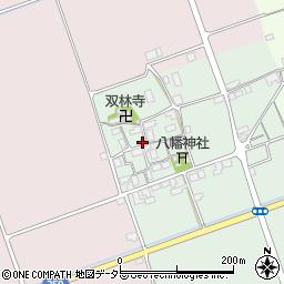 滋賀県長浜市高月町西物部417周辺の地図