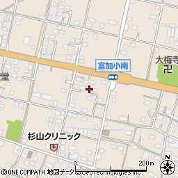岐阜県加茂郡富加町羽生1490-2周辺の地図