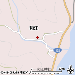 京都府舞鶴市和江529周辺の地図